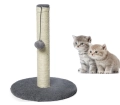 Drapak niski słupek do drapania dla kota 42 cm z zabawką