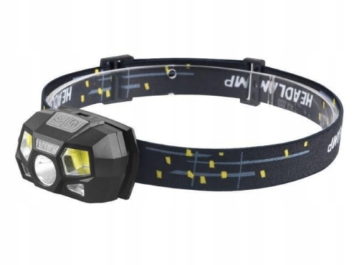 LATARKA CZOŁOWA LED CZOŁÓWKA NA CZOŁO NA GŁOWĘ TURYSTYCZNA WĘDKARSKA MOCNA