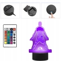 Lampka nocna dla dziecka piłkarz lampka piłkarska niebieska