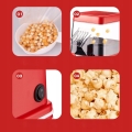 MASZYNA DO POPCORNU DOMOWA URZĄDZENIE MASZYNKA MINI BEZTŁUSZCZOWA 1200W
