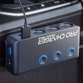 Rozdzielacz Samochodowy Gniazda Zapalniczki 12-24V 4xUSB 3.0QC 2xUSB-C 264W