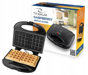 Gofrownica Esperanza 750 W czarna