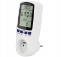 ELEKTRONICZNY MIERNIK ZUŻYCIA PRĄDU ORBIT V, A, W, kWh 230V 3680W ESPERANZA