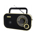 RADIO ANALOGOWE PRZENOŚNE KUCHENNE SIECIOWO-BATERYJNE FM AM BLUETOOTH