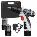 Tania Wkrętarka Akumulatorowa 12V Mini Led Zestaw Walizka 2x Akumulator 1