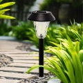 Zestaw Lamp Lampy Ogrodowe Solarne Wbijane Wodoodporne 41cm Zewnętrzne 6szt