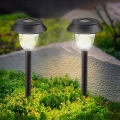 Zestaw Lamp Lampy Ogrodowe Solarne Wbijane Wodoodporne 41cm Zewnętrzne 6szt