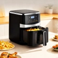 Frytkownica Beztłuszczowa Air Fryer 5L Frytownica 1500W 8 Programów Mocna
