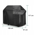 POKROWIEC OSŁONA NA GRILL Renew Force 145 x 61 x 117 cm