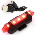 LAMPKA ROWEROWA TYLNA USB