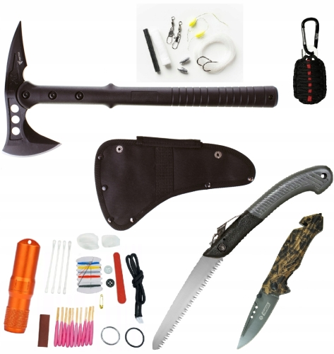 ZESTAW SURVIVALOWY ZESTAW PRZETRWANIA TURYSTY