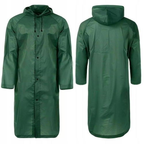 Płaszcz przeciwdeszczowy wzmacniany PVC poncho