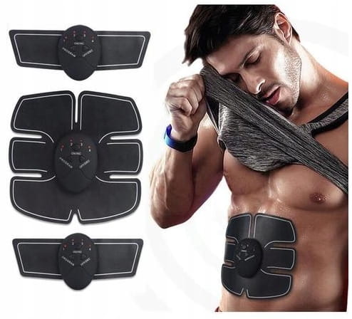 Elektrostymulator stymulator mięśni EMS 3w1