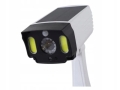 Lampa solarna atrapa kamery czujnik ruchu 2w1 20W