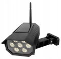 Atrapa kamery Lampa solarna czujnik ruchu 2w1