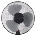 Wentylator wiatrak podłogowy obrotowy czarny szary