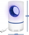 Lampa przeciwko komarom lampa owadobójcza