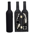 ZESTAW KORKOCIĄG NALEWAK ZATYCZKA DO WINA ETUI 6w1