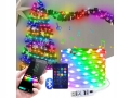 Lampki choinkowe ozdobne Inteligentna taśma LED 15m RGB Bluetooth aplikacja