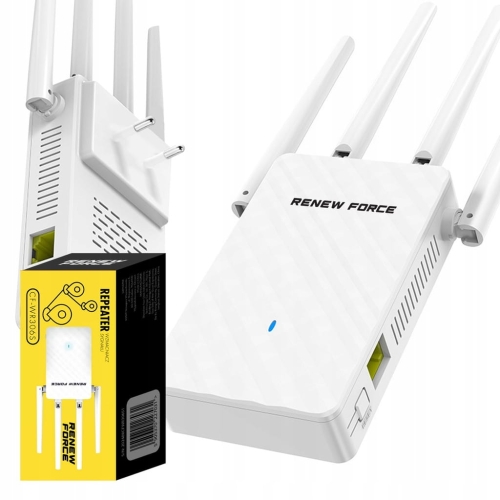 Wzmacniacz sygnału Wi-Fi NAJSILNIEJSZY WZMACNIACZ SYGNAŁU WIFI REPEATER
