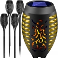 Lampa Solarna Pochodnia LED Efekt Płomień Ogień Płomienia Ogrodowa 8 szt