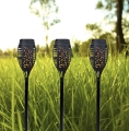 Lampa Solarna Pochodnia LED Efekt Płomień Ogień Płomienia Ogrodowa 8 szt