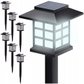 Lampki Solarne Ogrodowe Lampy 12 x Lampka Solarna Lampa Domek Ogrodowa LED