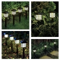 Lampki Solarne Ogrodowe Lampy 12 x Lampka Solarna Lampa Domek Ogrodowa LED