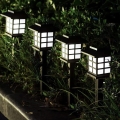 Lampki Solarne Ogrodowe Lampy 12 x Lampka Solarna Lampa Domek Ogrodowa LED