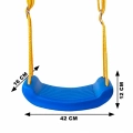 HUŚTAWKA DLA DZIECI SWING Siedzisko Regulowana Wysokość 42 x 12 x 16 cm