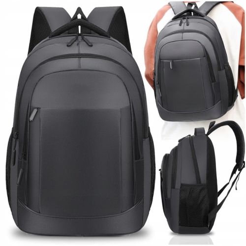 TANI PLECAK MĘSKI DAMSKI DO PRACY SZKOŁY WODOODPORNY WYTRZYMAŁY 4 KOMORY